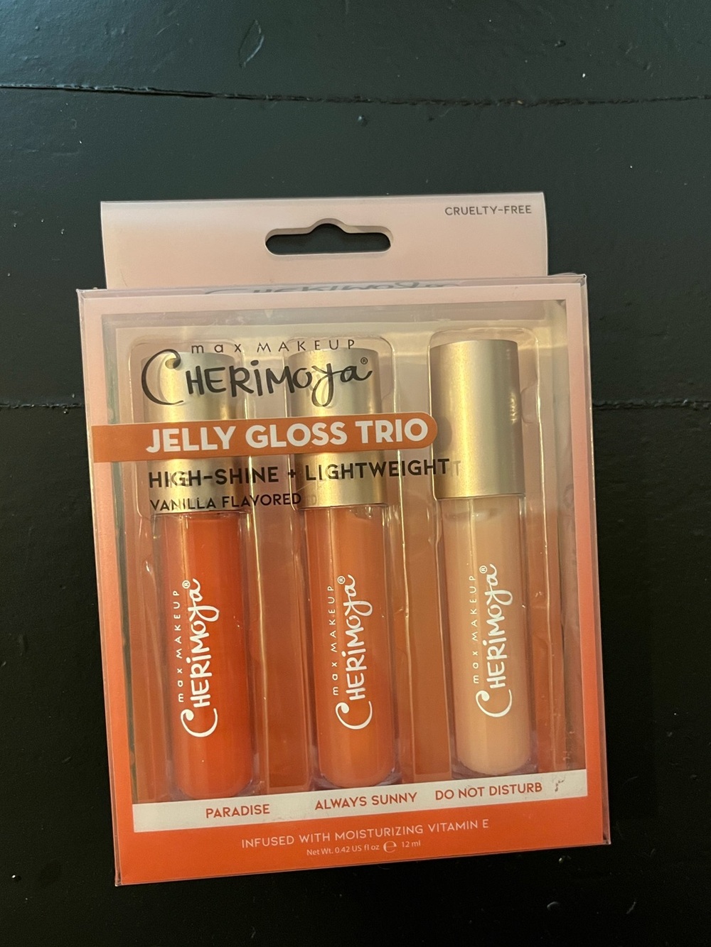 Cherimoya Jelly Gloss Trio - Vanilla Flavored